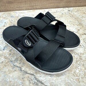 Chaco Sandals Womens Size 5 EUR 36 Black Lowdown Slides Cinch Buckle Outdoor